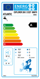 Warmtepompboiler 200L Atlantic Explorer V4 200 +
