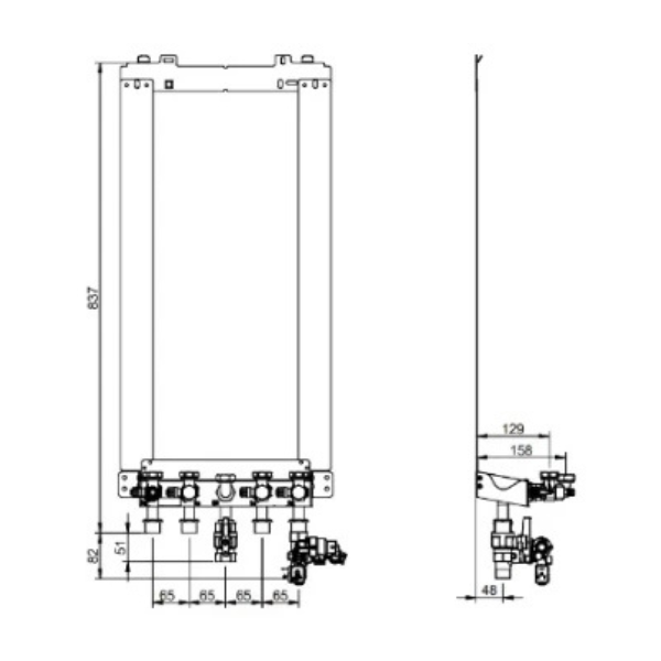 CV-ketel 25 kW Remeha Calenta Ace-Matic 30c - Combi