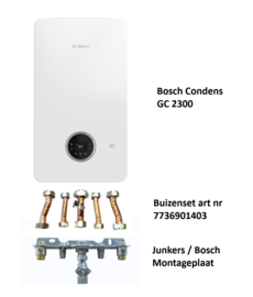 Buizenset voor Bosch Condens GC2300iW