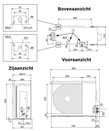 Remeha Elga Ace 6 kW Warmtepomp