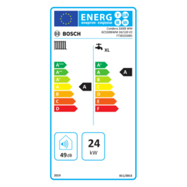 CV-ketel met spiraalboiler 24 kW Bosch Condens GC5300i WM 24/120