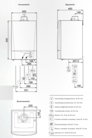 Remeha Calenta Ace 25 kW enkel CV