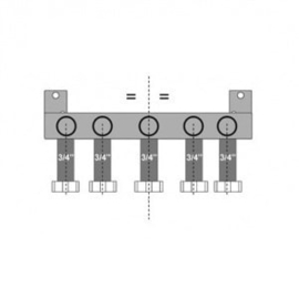 Montageplaat Bulex CV-ketel