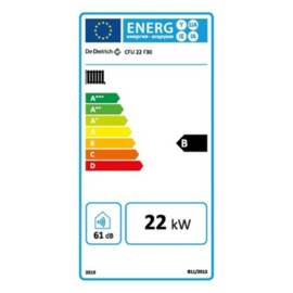 Mazoutketel 22,4 kW De Dietrich Essencio EcoNox CFU 22 F30