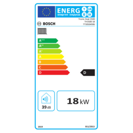 Bosch TH3500 18 elektrische ketel 18 kW