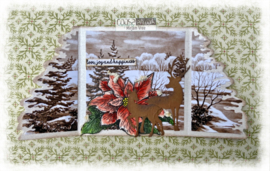 COOSA Crafts Clear Stamps #23 - Xmas Hugs 3 - A6