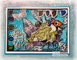COOSA Crafts Clear Stamps #19 - Junk Journal Collage 1 by Soraya