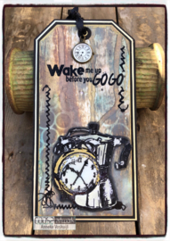COOSA Crafts Clear Stamp #11 - Wake me Up A7