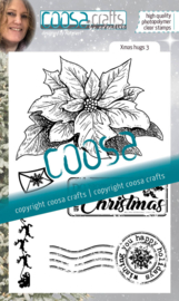 COOSA Crafts Clear Stamps #23 - Xmas Hugs 3 - A6
