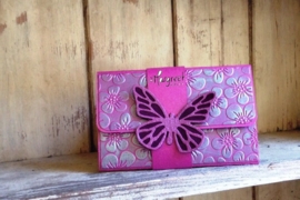 giftcardholder flowers & butterfly