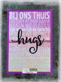 COOSA Crafts Clear Stamps #21 - Bij ons thuis A6 (NE)