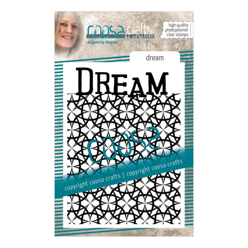 COOSA Crafts Clear Stamp #15 - Dream A7