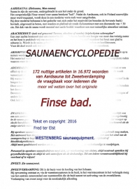 SAUNA ENCYCLOPEDIE, WELKOMSGESCHENK