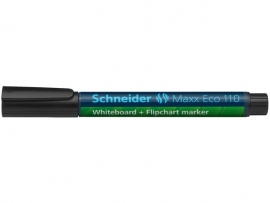 Whiteboardmarker Schneider Maxx Eco 110 navulbaar ronde punt 1-3 mm zwart