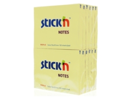 Memoblok STICK'N 76X102mm geel