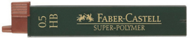 FABER-CASTELL potloodstiften 0,5 mm 2H Super-Polymer koker