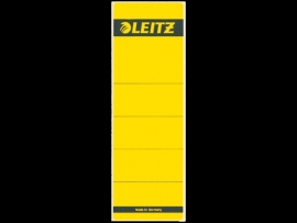 Rugetiket Leitz zelfklevend 1642 58X190MM 10 stuks geel