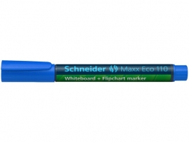 Whiteboardmarker Schneider Maxx Eco 110 navulbaar ronde punt 1-3 mm blauw