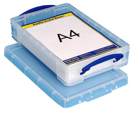 Really Useful Box 4Liter, transparant 395 x 255 x 88 mm