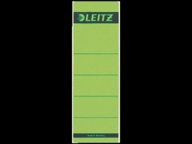 Rugetiket Leitz zelfklevend 1642 58X190MM 10 stuks groen