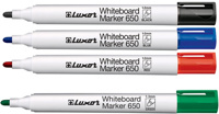 Luxor Whiteboard Marker 650 met ronde punt