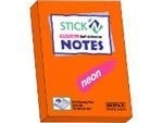 Memoblok Stick'n 76x51mm neon oranje