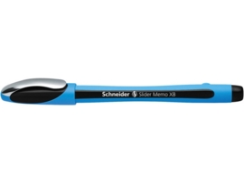 Balpen Schneider Slider Memo XB 1,4mm kogelbreedte zwart