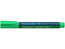 Whiteboardmarker Schneider Maxx Eco 110 navulbaar ronde punt 1-3 mm groen
