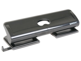 Perforator Quantore 4-gaats 20vel zwart