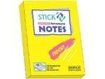 Memoblok Stick'n 76x51mm neon geel