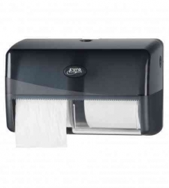 Duo toiletrol houder compact tbv 2 rol, max. Ø 15 cm (compact), non stop