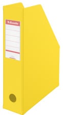 Esselte tijdschriftcasette  VIVIDA A4, PVC, geel, 70 mm