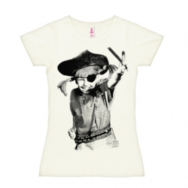 T-Shirt Petite Pippi - Pirate - Almost White