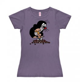 T-Shirt Petite Maulwurf, Der Kleine - Lavender