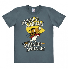 T-Shirt Looney Tunes - Arriba! Andale! - Stone Blue