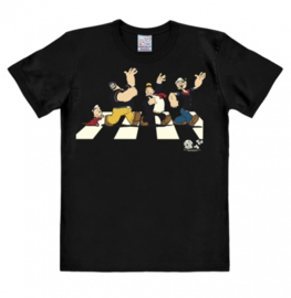 T-Shirt Popeye - Abbey Road - Black