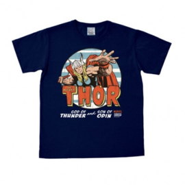 T-Shirt Marvel - The Mighty Thor - Navy