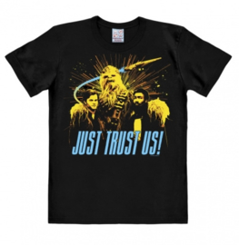 T-Shirt Star Wars - Solo - Just Trust Us! - Black
