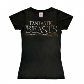 T-Shirt Petite Fantastic Beasts - Logo - Black