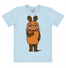 T-Shirt Maus - Light Blue