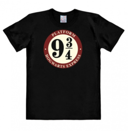 T-Shirt Harry Potter - Platform 9 3/4 - Black