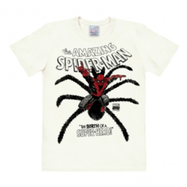 T-Shirt Marvel - The Amaz. Spider-Man - The Birth - Almost White