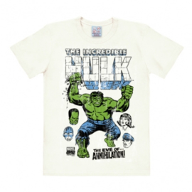 T-Shirt Marvel - Hulk - The Eve Of ... - Almost White