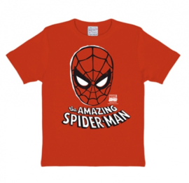 T-Shirt Kids Marvel - The Amazing Spiderman - Mask - Red