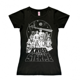 T-Shirt Petite Star Wars - Krieg der Sterne -Black