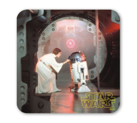 Coaster Star Wars - Leia & R2-D2