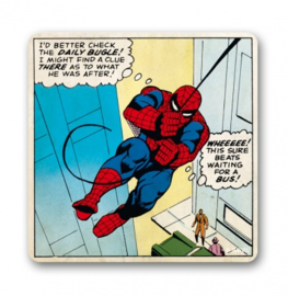 Coaster Marvel - Spiderman Beats Waiting For The Bus!