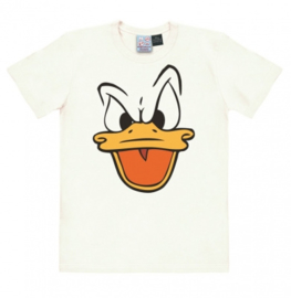 T-Shirt Disney - Donald Duck - Face - Almost White