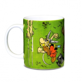 Mug Asterix & Obelix - Green