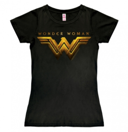 T-Shirt Petite DC - Wonder Woman - Movie - Black